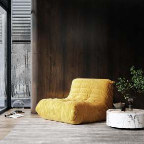 现代毛毛虫单人沙发3D模型下载